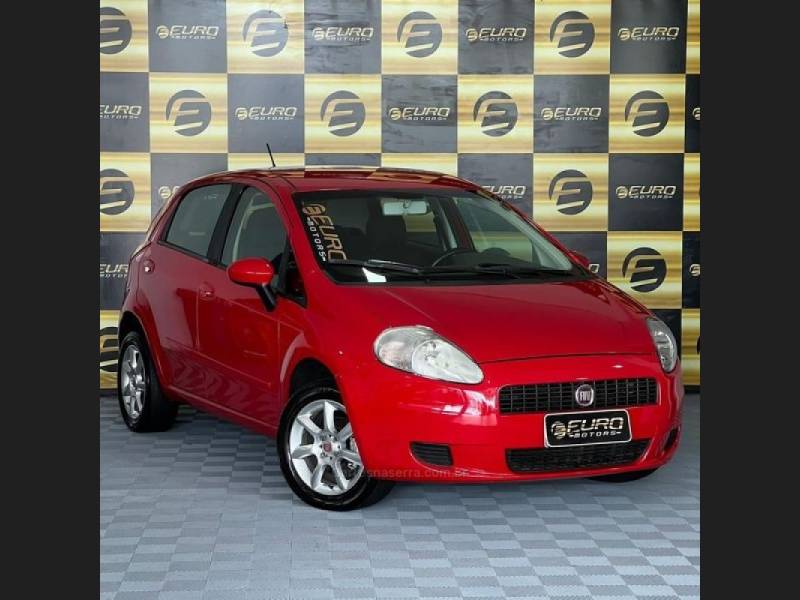 FIAT - PUNTO - 2011/2012 - Vermelha - R$ 35.900,00