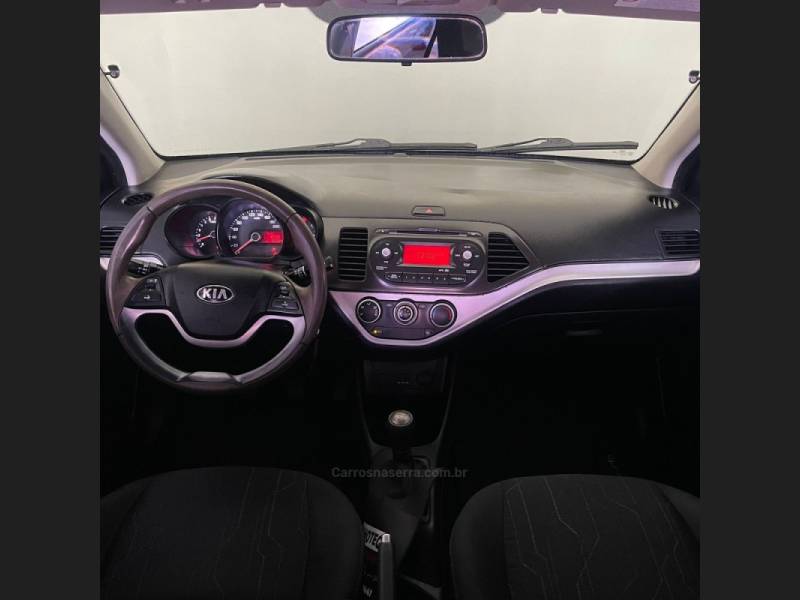 KIA MOTORS - PICANTO - 2013/2014 - Cinza - Sob Consulta